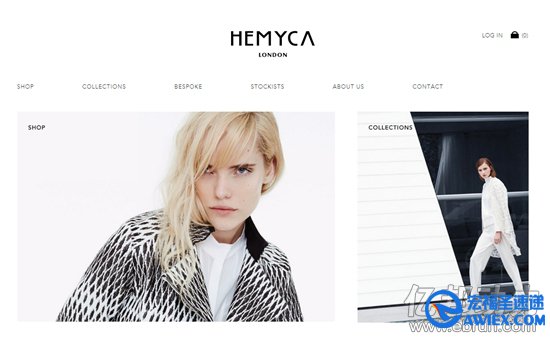 Hemyca官方网站主页