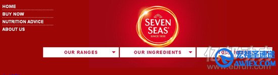 （SevenSeas电商平台首页）