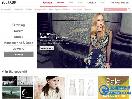Q1意大利时尚电商Yoox 全球销售同增16.4%